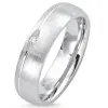Elegant ring i rhodineret sølv