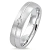 Elegant ring i rhodineret sølv
