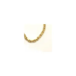 Enkel BNH Anker facet halskæde i 8 karat guld 50 cm x 1,6 mm