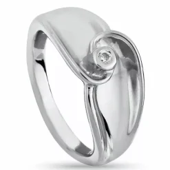 Enkel ring i sølv