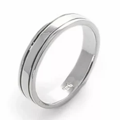 Enkel ring i sølv