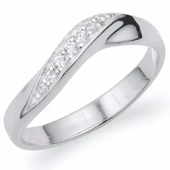 Enkel ring i sølv