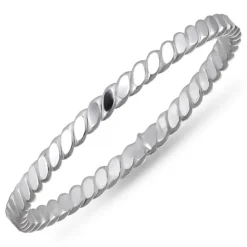 Enkel ring i sølv