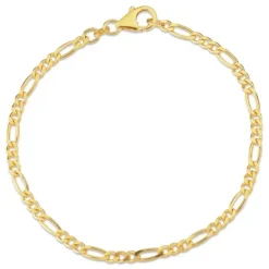 Figaroarmbånd i 8 karat guld 21 cm x 2,8 mm
