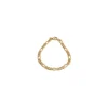 Figaroarmbånd i 14 karat guld 21 cm x 4,6 mm