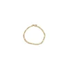 Figaroarmbånd i 14 karat guld 21 cm x 2,8 mm