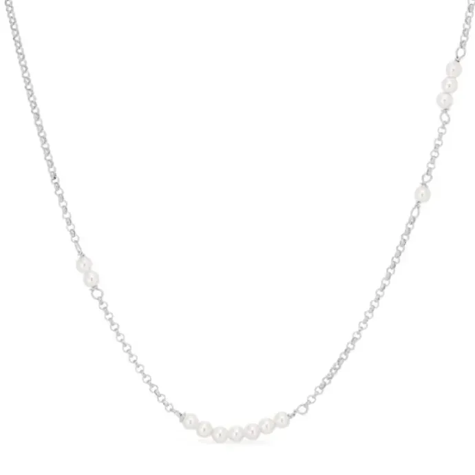 Halskæde i sølv 40 plus 5 cm x 3,0 mm