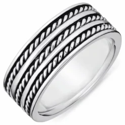 Herrering i oxideret sterlingsølv