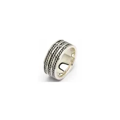 Herrering i oxideret sterlingsølv
