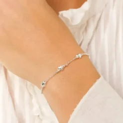 Hjerte armbånd i sølv
