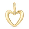 Hjerte vedhæng i 9 karat guld