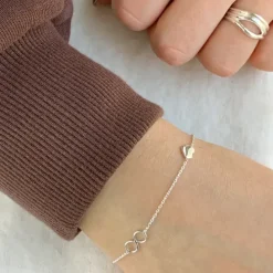 Infinity armbånd i sølv