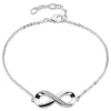 Infinity armbånd i sølv
