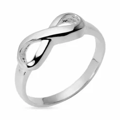 Infinity ring i sølv