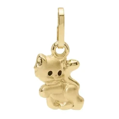 Katte vedhæng i 9 karat guld
