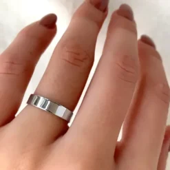 Kollektionsprøve ring i sølv