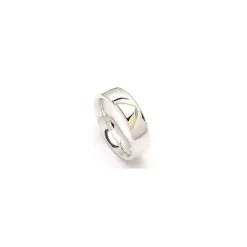 Kollektionsprøve ring i sølv og alm. guld