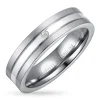 Kollektionsprøve ring i titanium og sølv