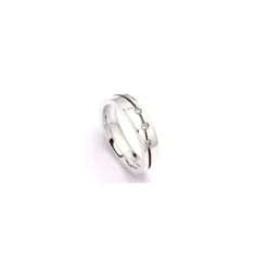Kollektionsprøve zirkon ring i sølv