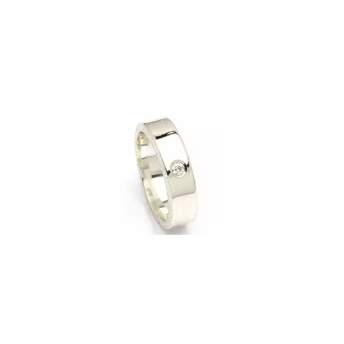 Kollektionsprøve zirkon ring i sølv