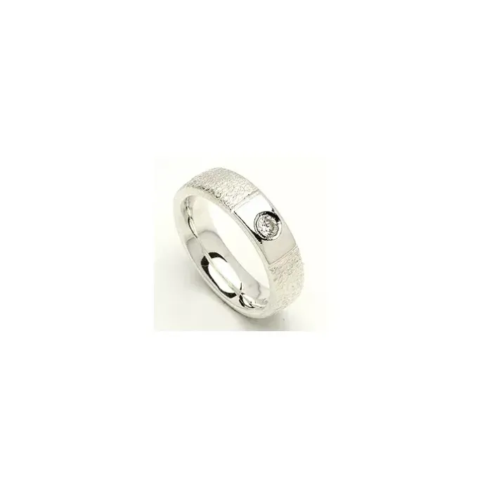 Kollektionsprøve zirkon ring i sølv