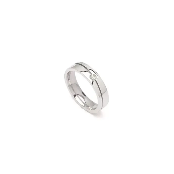 Kollektionsprøve zirkon ring i sølv