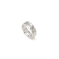 Kollektionsprøve zirkon ring i sølv
