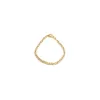 Kongearmbånd i 14 karat guld 21 cm x 2,3 mm
