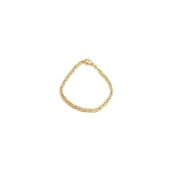 Kongearmbånd i 14 karat guld 21 cm x 2,3 mm