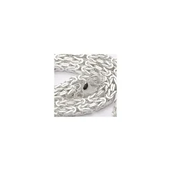 Kongehalskæde i sølv 80 cm x 2,8 mm