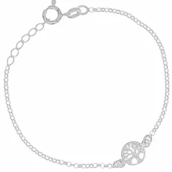 Livets træ armbånd i sølv
