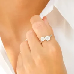 Marguerit ring i sølv - Maggie