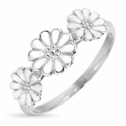 Marguerit ring i sølv - Maggie