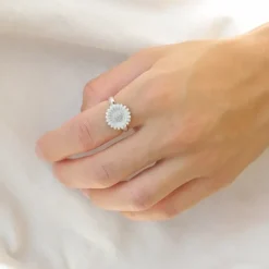 Marguerit ring i sølv - Matilda