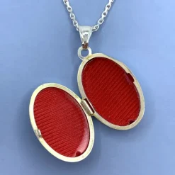 Medaljon i sølv