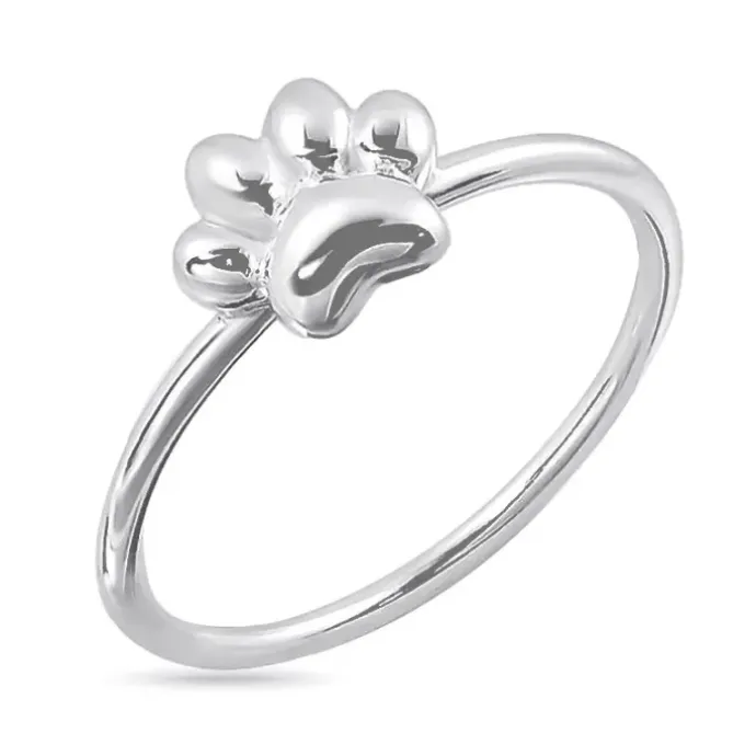 Pote ring i sølv