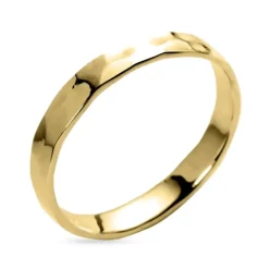 Ring i forgyldt sølv