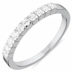Ring i rhodineret sølv