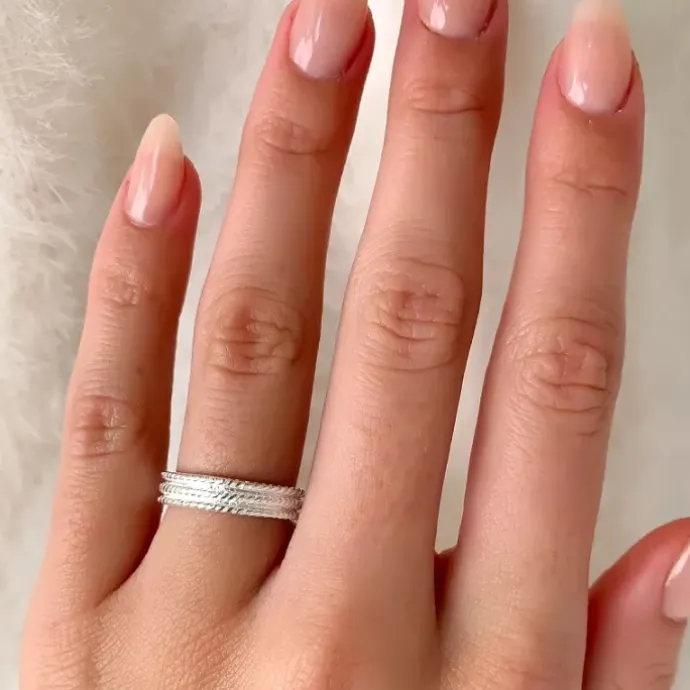 Ring i sølv