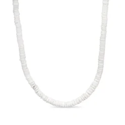 Shell halskæde i forgyldt sølv 38 cm plus 5 cm x 5,0 mm