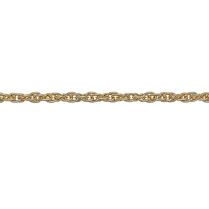 Siersbøl cordelarmbånd i 9 karat guld