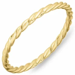 Simple Rings ring i forgyldt sølv