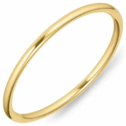 Simple Rings ring i forgyldt sølv