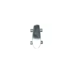 Skateboard vedhæng i sølv