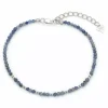 Sten armbånd med sodalit og hematite.