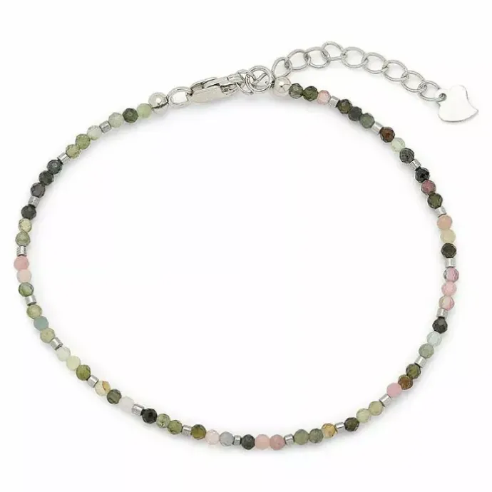 Sten armbånd med turmalin og hematite.