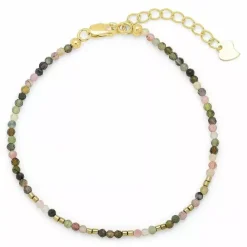Sten armbånd med turmalin og hematite.