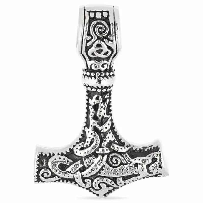 Thors hammer vedhæng i stål