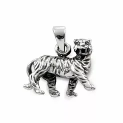 Tiger vedhæng i sølv