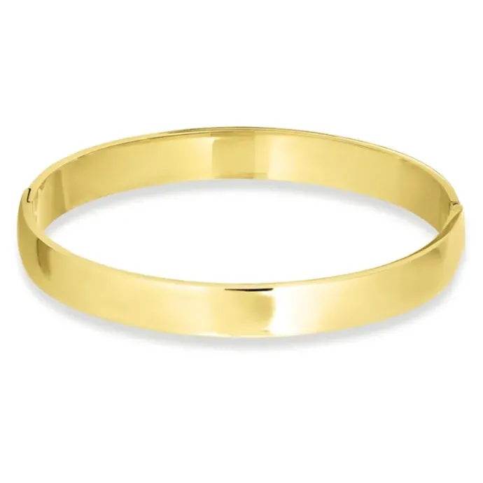 Vandfast 8 mm armring i forgyldt stål x 8 mm - OCEANA